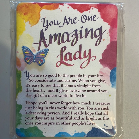 A gift of love - 2 special magnets of encouragement, a wooden bird house & Angel - Picture 4 of 9